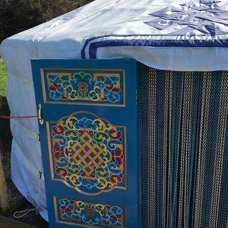 Hotel French Fields Luxury Glamping Original Mongolian Yurt Le-Vieux-Cerier Exterior foto